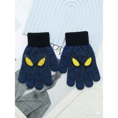 Găng Tay Len Bé Trai 3-8 Tuổi Người Nhện Spiderman - 45k Giá Ưu Đãi