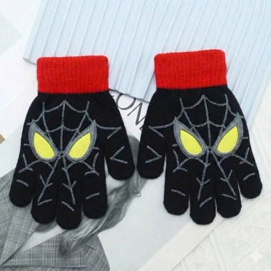 Găng Tay Len Bé Trai 3-8 Tuổi Người Nhện Spiderman - 45k Giá Ưu Đãi