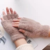 Găng Tay Len Hở Ngón Giữ Ấm Nam Nữ – Siêu Mềm, Thời Trang, Giá 50.261 VND 4