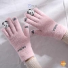Găng tay len nữ ấm áp mùa thu đông, có lỗ màn hình cảm ứng, giảm giá 45.100₫ 3