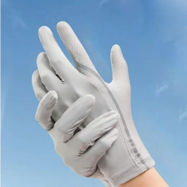Găng tay lụa băng HYCEO chống nắng, thoáng khí, UV, cảm ứng, chống trượt, đàn hồi cao cho lái xe mùa hè 7 Găng tay lụa băng HYCEO chống nắng, thoáng khí, UV, cảm ứng, chống trượt, đàn hồi cao cho lái xe mùa hè 7