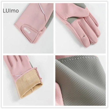 Găng Tay Luimo Ấm Áp Mùa Đông Nam Nữ – Cảm Ứng, Chống Thấm Nước, SBS, Phù Hợp Đi Bộ, Trượt Tuyết, Câu Cá, Xe Đạp