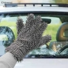 Găng Tay Microfiber Chống Thấm Nước - Wash Mitt Mềm, Dày, Tự Động Rửa Xe 1PC 2