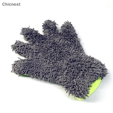 Găng Tay Microfiber Chống Thấm Nước - Wash Mitt Mềm, Dày, Tự Động Rửa Xe 1PC
