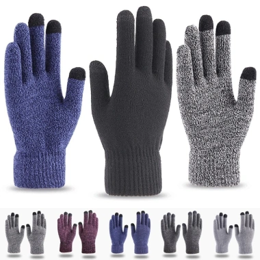 Găng Tay Mùa Đông HYCEO Dệt Kim Full Ngón, Cảm Ứng Lái Xe Ấm Unisex - Giá 65.880₫ 6
