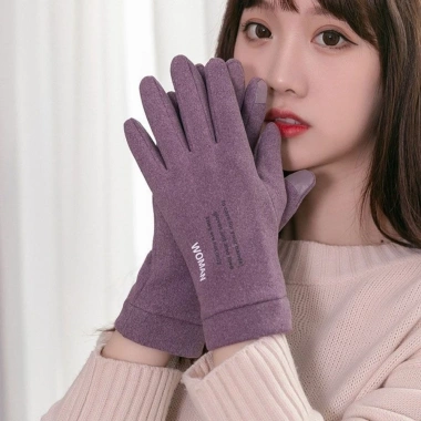 Găng Tay Mùa Đông HYCEO Full Ngón Cảm Ứng Lông Cừu Ấm, Chống Gió Dành cho Bé Gái 7 Găng Tay Mùa Đông HYCEO Full Ngón Cảm Ứng Lông Cừu Ấm, Chống Gió Dành cho Bé Gái 7
