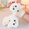 Găng Tay Nữ AACAR Sang Trọng Ấm Lật Ngón Đáng Yêu Mềm Mại Dày Linh Hoạt Nửa Ngón Mùa Đông - 73.764 VND