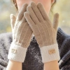 Găng tay nữ GOLOVE len mềm mịn ấm áp, combo 3 đôi mùa Thu Đông - Giá chỉ 36.000đ 2