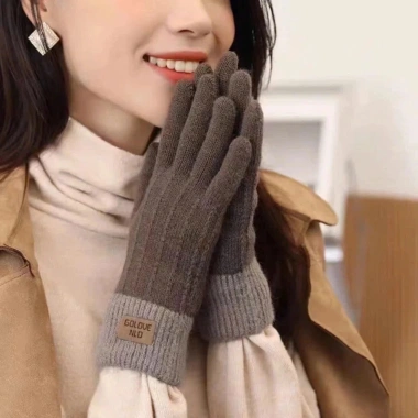 Găng tay nữ GOLOVE len mềm mịn ấm áp, combo 3 đôi mùa Thu Đông - Giá chỉ 36.000đ 3