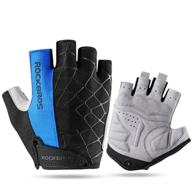 Găng tay nửa ngón ROCKBROS - Thoáng khí, chống trượt, hấp thụ sốc, xe đạp leo núi 10 Găng tay nửa ngón ROCKBROS - Thoáng khí, chống trượt, hấp thụ sốc, xe đạp leo núi 10