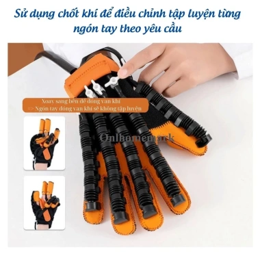 Găng tay phục hồi chức năng cho người liệt cánh tay, bàn tay sau tai biến, tai nạn - Giá ưu đãi 1.790.000đ