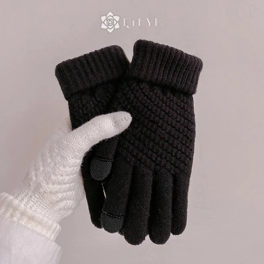Găng tay QrhYK giữ ấm, cảm ứng màn hình, chống thấm, phù hợp mùa lạnh - 50.436 VND 8