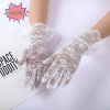 Găng tay ren ngắn cổ điển nữ, Derby Tea Party, cưới, hoa lạ mắt 2