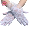 Găng tay ren ngắn cổ điển nữ, Derby Tea Party, cưới, hoa lạ mắt 11