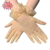 Găng tay ren ngắn cổ điển nữ, Derby Tea Party, cưới, hoa lạ mắt 14