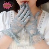 Găng tay ren ngắn cổ điển nữ, Derby Tea Party, cưới, hoa lạ mắt 15