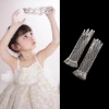 Găng tay ren thanh lịch cho bé gái 3-12 tuổi - Đồ tiệc công chúa, giá 46.540 VND 3