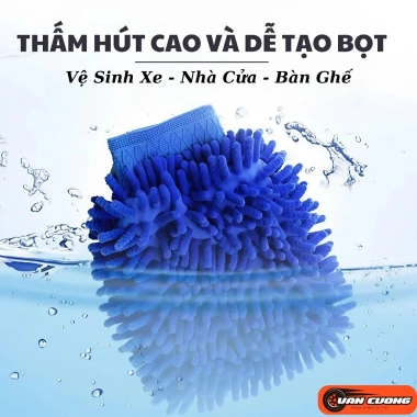 Găng tay rửa ô tô, xe máy 2 mặt tiện lợi - sạch bám bẩn, giá chỉ 17.900₫ 2 Găng tay rửa ô tô, xe máy 2 mặt tiện lợi - sạch bám bẩn, giá chỉ 17.900₫ 2