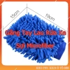 Găng tay rửa ô tô, xe máy microfiber mềm mịn tạo bọt - Giá chỉ 16.900₫