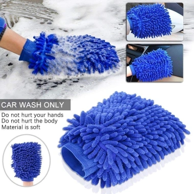 Găng tay rửa ô tô, xe máy microfiber mềm mịn Toppie - Tạo bọt, bộ dụng cụ 19.000₫