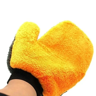 Găng tay rửa xe hai mặt tái dùng - Thấm hút nước mạnh, rửa chi tiết, 34.000đ