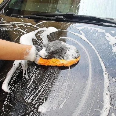 Găng tay rửa xe hai mặt tái dùng - Thấm hút nước mạnh, rửa chi tiết, 34.000đ