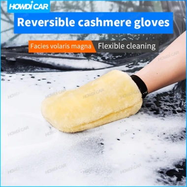 Găng Tay Rửa Xe Mềm Dày Giả Len Sang Trọng Hai Mặt – Mitt Lau Xe, Giá 42.130₫ 8
