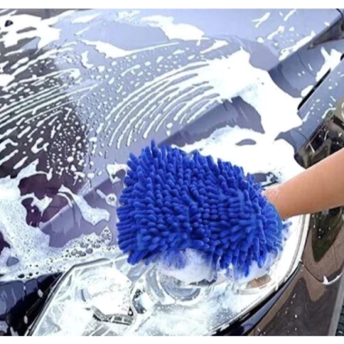 Găng tay rửa xe ô tô microfiber cao cấp, thấm hút tốt, mau khô - Giá sỉ 17.820₫
