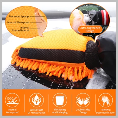Găng tay rửa xe SEAMETAL không thấm nước cao cấp, tiện lợi, giá ưu đãi 71.390₫ 8
