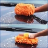 Găng Tay San Hô Rửa Xe Microfiber Siêu Mềm Mịn, Dày Dặn, Tiện Dụng - 29.000 VND 6