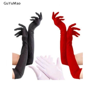 Găng Tay Satin Dài Nhiều Màu Cô Dâu & Tiệc Đêm – Thời Trang Sang Trọng 5 Găng Tay Satin Dài Nhiều Màu Cô Dâu & Tiệc Đêm – Thời Trang Sang Trọng 5