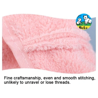 Găng tay tắm mèo chó vải coral fleece siêu mềm – Massage, lau khô nhanh, giảm rụng lông