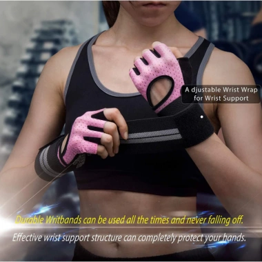 Găng tay tập gym xỏ ngón WORTHDEFENCE - Bảo vệ tay, độ bền cao, giá ưu đãi 130.500đ 3