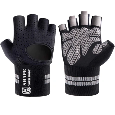 Găng tay tập gym xỏ ngón WORTHDEFENCE - Bảo vệ tay, độ bền cao, giá ưu đãi 130.500đ 4