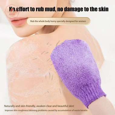 Găng tay tẩy tế bào chết toàn thân AACAR bọt biển dưỡng ẩm, giảm 22% chỉ 27.942₫