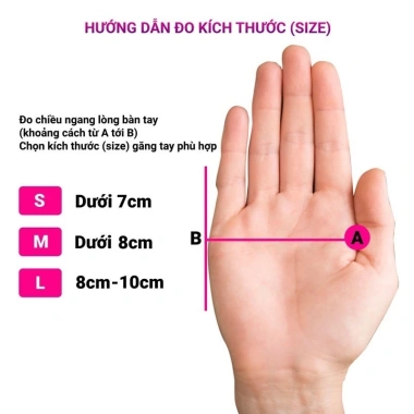 Găng tay trong suốt Vinyl PVC không bột, dai dẻo 100 chiếc - Dành cho Spa Thẩm mỹ, giảm giá 65.000đ 2