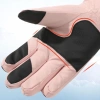 Găng Tay Tuyết Da PU Chống Gió, Thấm Nước, Đi Mưa, Lót Lông Cừu Siêu Ấm 167.800₫ 4