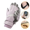 Găng Tay Tuyết Da PU Chống Gió, Thấm Nước, Đi Mưa, Lót Lông Cừu Siêu Ấm 167.800₫ 6