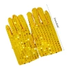 Găng Tay Unisex Sequined Dasbsug Co Giãn Lấp Lánh cho Ca Sĩ Vũ Công Tiệc Tối, Giá 83.127 VND 2