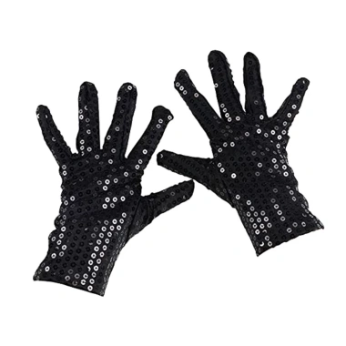 Găng Tay Unisex Sequined Dasbsug Co Giãn Lấp Lánh cho Ca Sĩ Vũ Công Tiệc Tối, Giá 83.127 VND