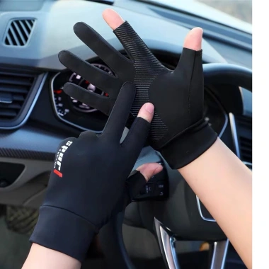 Găng tay vải OSIDEN chống nắng, xỏ ngón, chống trượt, thoáng khí - 94.000₫