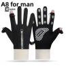 Găng Tay Xe Đạp & Xe Máy Thu Đông Ấm Áp, Chống Trượt, Dễ Dùng Cảm Ứng - Giá 81.756₫ 16