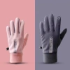 Găng tay xe máy lót nỉ siêu ấm mùa đông, 2 size nam nữ, giảm còn 59.000₫ 2
