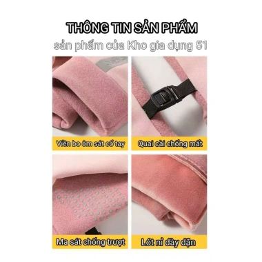 Găng tay xe máy lót nỉ siêu ấm mùa đông, 2 size nam nữ, giảm còn 59.000₫ 3 Găng tay xe máy lót nỉ siêu ấm mùa đông, 2 size nam nữ, giảm còn 59.000₫ 3