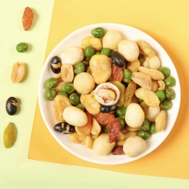 Ganyuan Hỗn Hợp Đậu Hạt Chay Dinh Dưỡng Đậu Phộng Hạt Điều Óc Chó Tôm Khô Giá Ưu Đãi 129.900 VND 8
