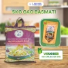 Gạo Basmati 5kg Ấn Độ – Giảm cân, hỗ trợ tiểu đường, thay cơm trắng, giá chỉ 325k