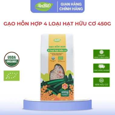 Gạo hỗn hợp 4-6 hạt hữu cơ Anbio chính hãng – USDA, giá ưu đãi 118.800₫