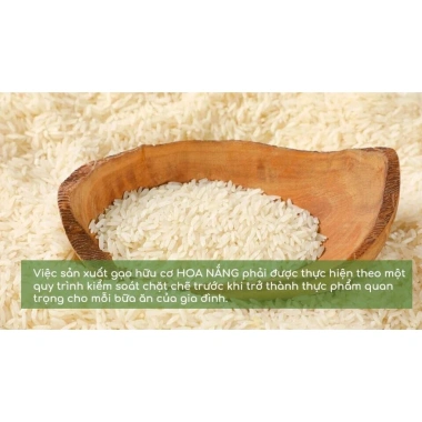 Gạo hữu cơ Vàng Lúa Chín 2kg HOA NẮNG - USDA/EU/JAS - XANHSAM Natural Organic - Giá ưu đãi 218.750₫ 5 Gạo hữu cơ Vàng Lúa Chín 2kg HOA NẮNG - USDA/EU/JAS - XANHSAM Natural Organic - Giá ưu đãi 218.750₫ 5