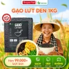 Gạo Lứt Đen Organic Việt Thái 1kg, ít calo, không cần ngâm, mềm dẻo, Eat Clean
