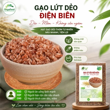 Gạo lứt Điện Biên 1kg không cần ngâm, nấu nhanh tiện lợi - Giá chỉ 29.700đ 3
